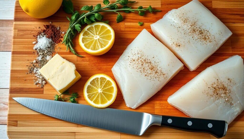 Easy Lemon Butter Baked Cod Recipe Preparation