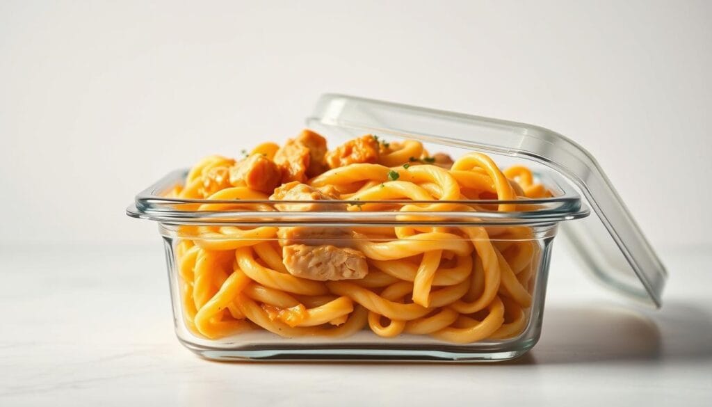 Honey Pepper Chicken Pasta Storage Tips