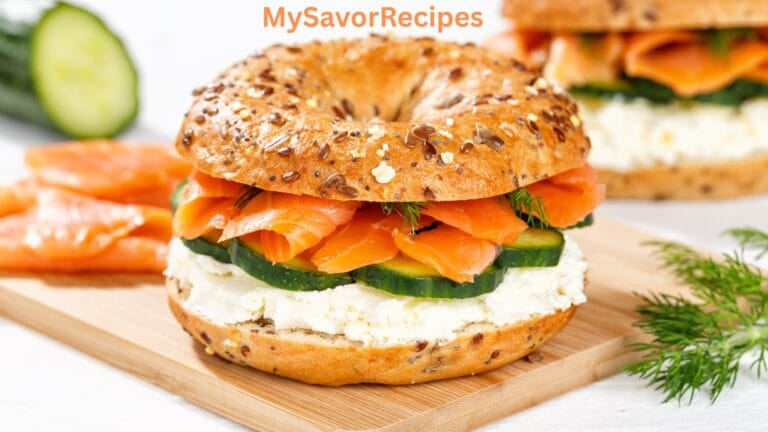 Smoked Salmon Sandwich