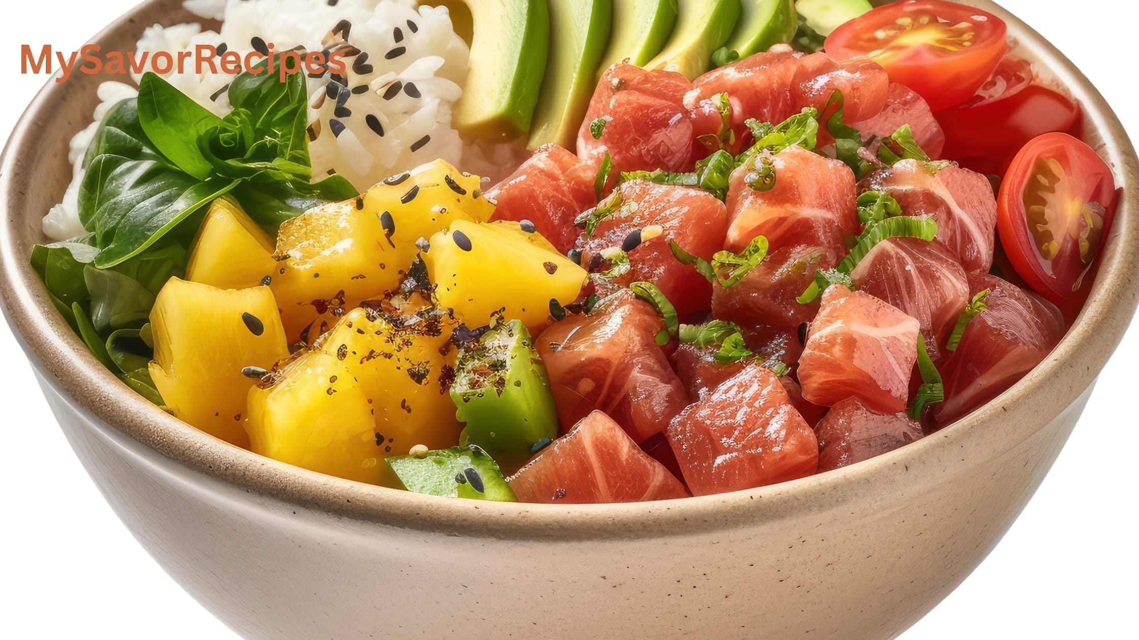 Salmon Poke Salad