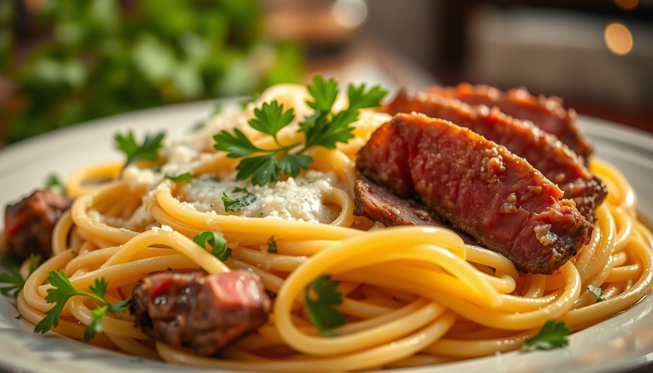 steak pasta recipes