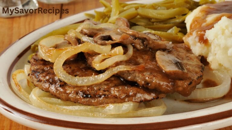 Onion Gravy Smothered Steak