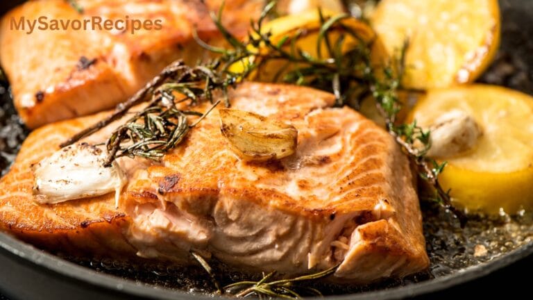 Crispy Honey Garlic Salmon