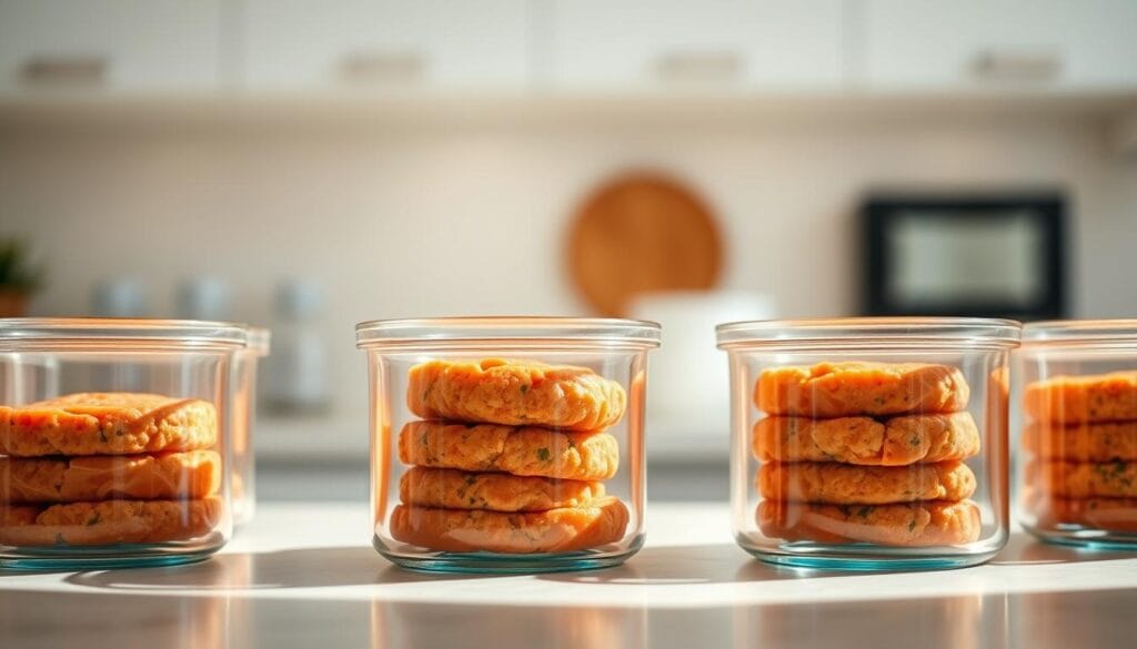 Salmon Patties Storage Techniques