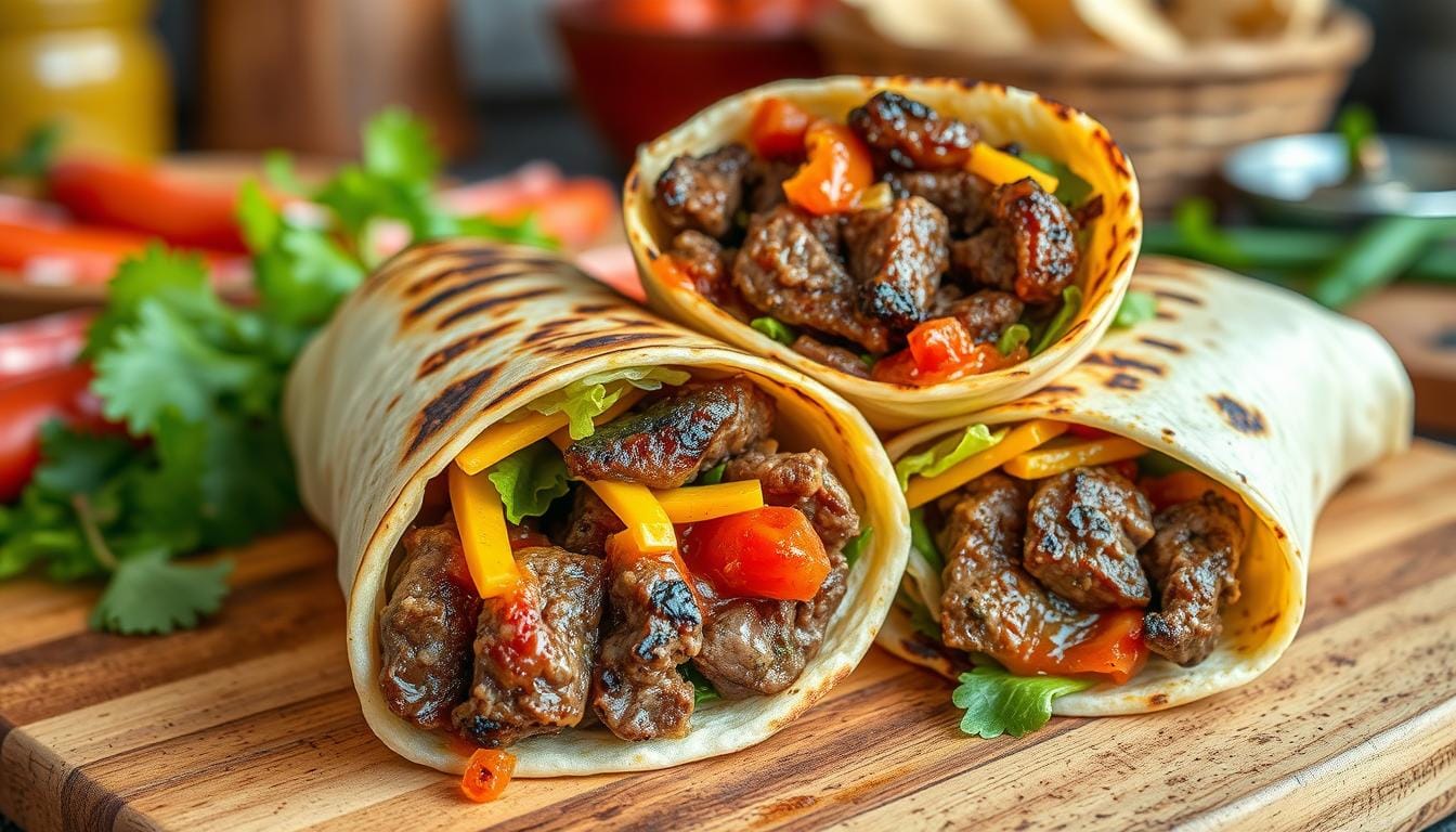 Mouth-Watering Steak Burritos for a Satisfying Meal