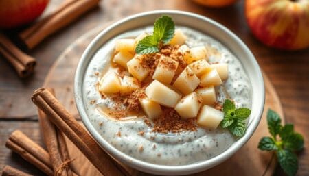 Apple Cinnamon Chia Pudding