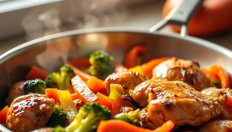 Healthy Chicken and Vegetable Skillet