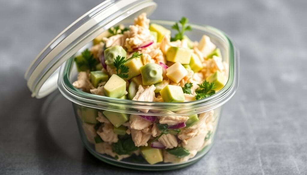 Keto Avocado Chicken Salad Meal Prep Keto Avocado Chicken Salad Meal Prep