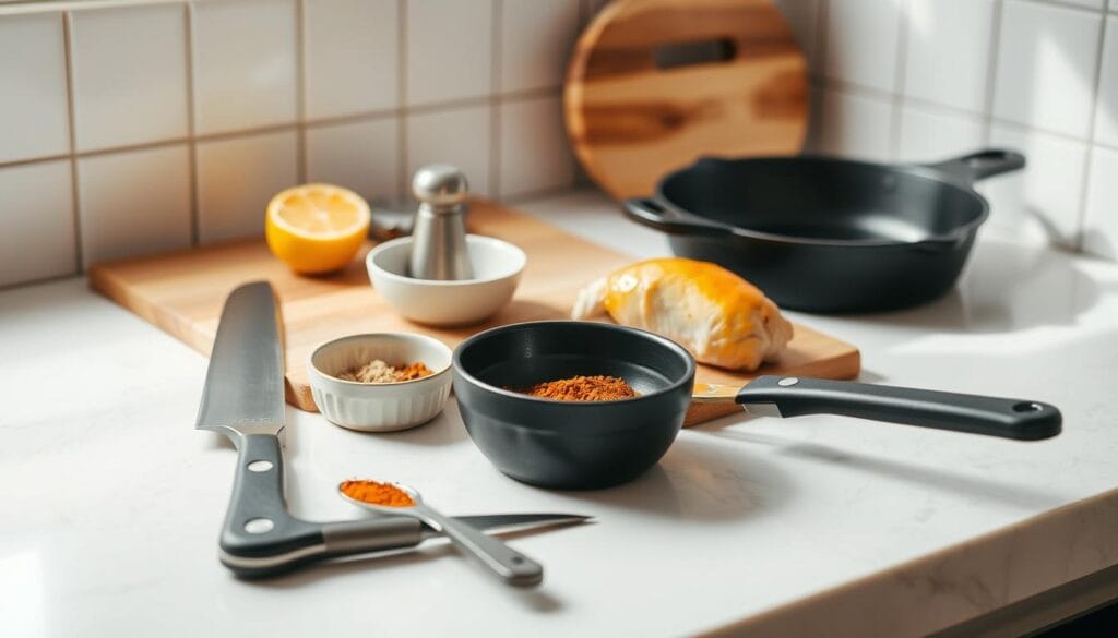 Kitchen tools for easy chicken recipe Kitchen tools for easy chicken recipe