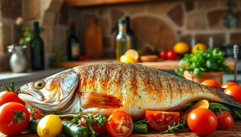 Mediterranean Baked Fish