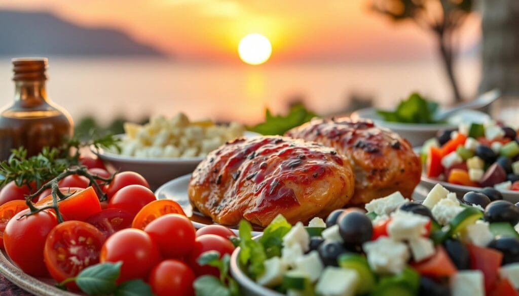 Mediterranean-inspired chicken dish side dishes Mediterranean-inspired chicken dish side dishes