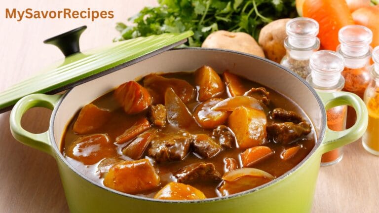 Beef and Mushroom Stew