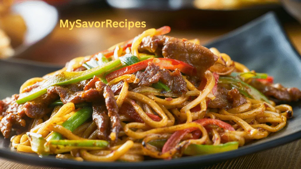 SIMPLE STIR-FRIED NOODLES