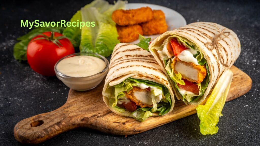 CHICKEN CAESAR WRAP