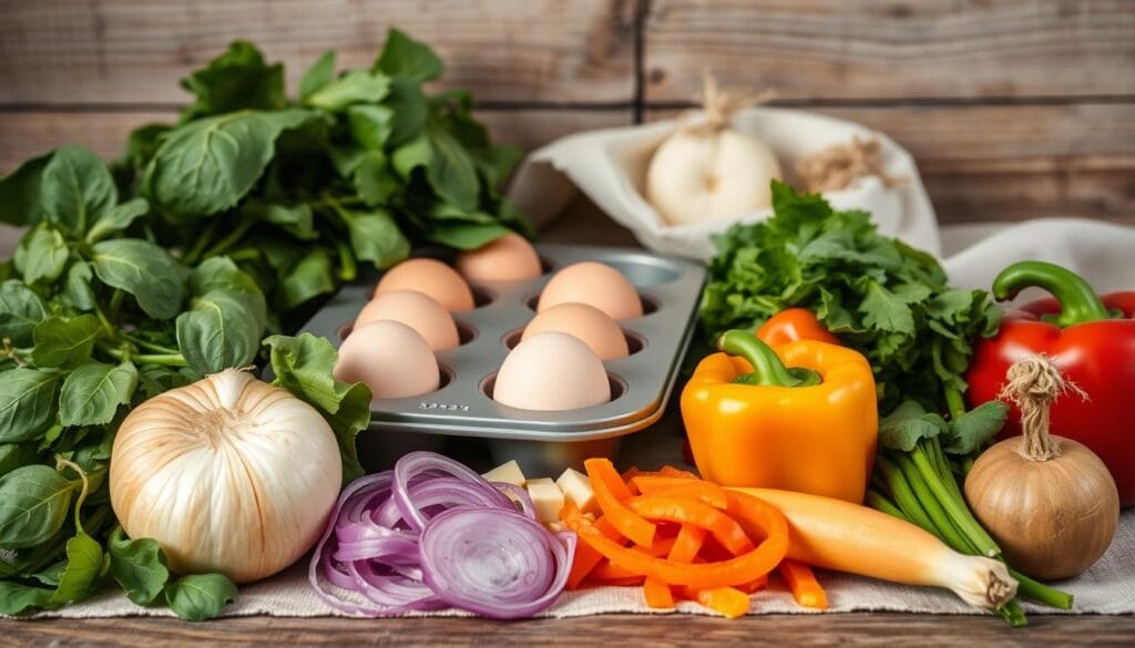 Nutritious Egg Muffins Ingredients Nutritious Egg Muffins Ingredients
