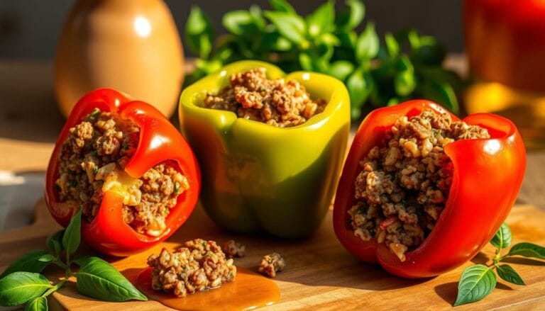 STUFFED BELL PEPPERS