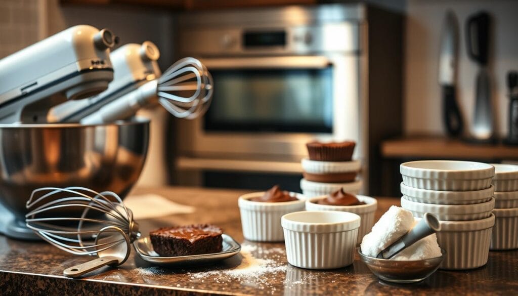 Baking Tools for Chocolate Mousse Brownies Baking Tools for Chocolate Mousse Brownies