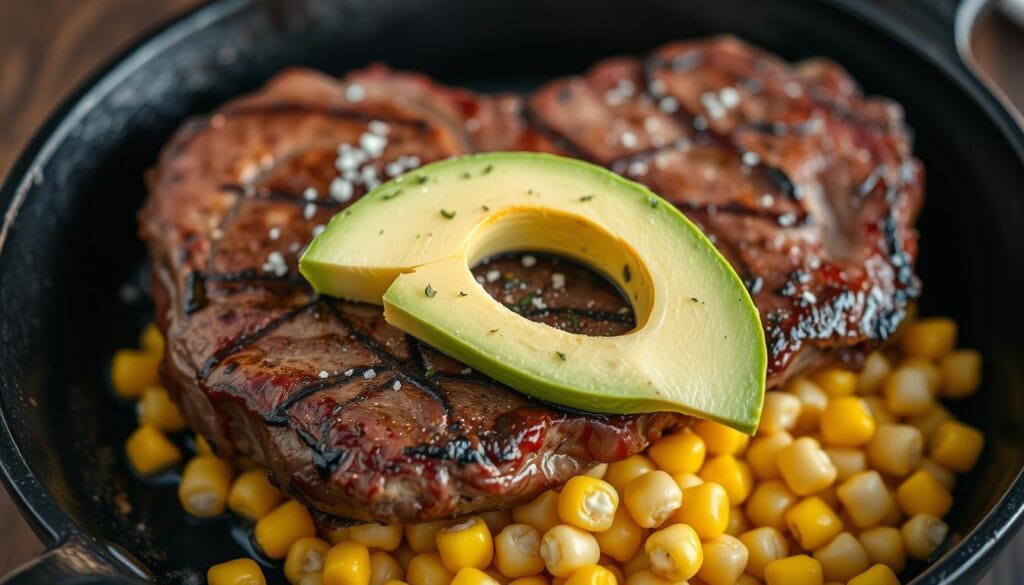 Flavorful Steak Avocado Bowl Preparation Flavorful Steak Avocado Bowl Preparation