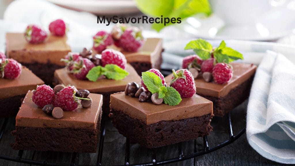 Chocolate Mousse Brownies