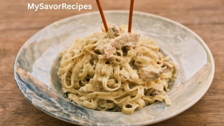 Creamy Chicken Alfredo Pasta