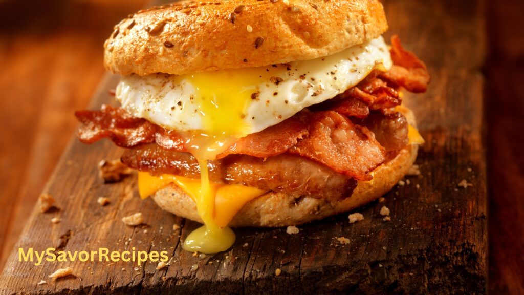 Sausage egg and cheese