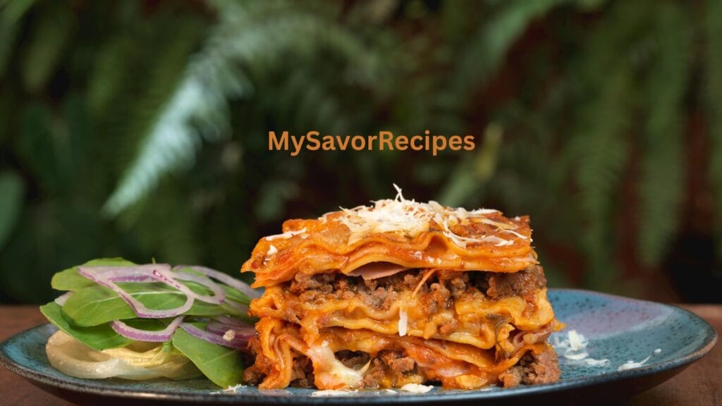 Skillet Lasagna with Ground Beef