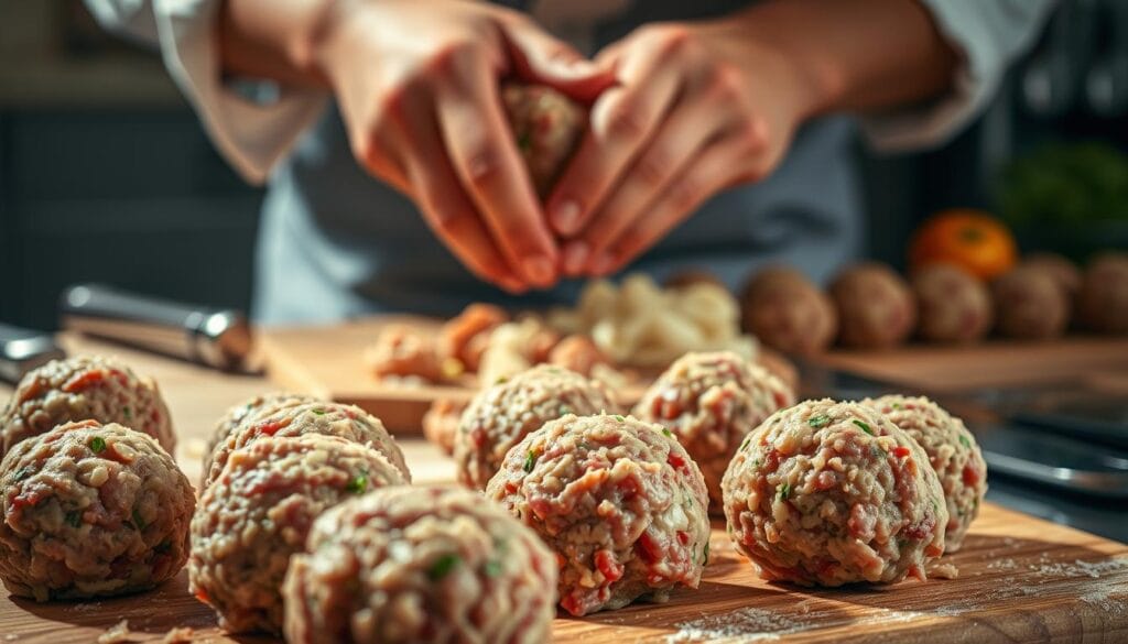Perfect Savory Meatballs Preparation Perfect Savory Meatballs Preparation