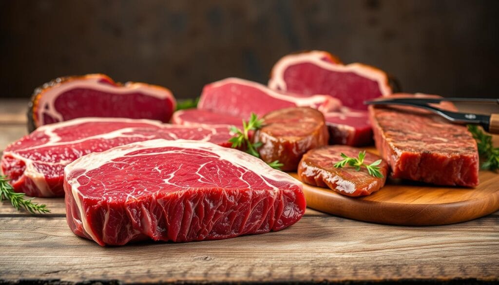 Premium Steak Cuts Selection