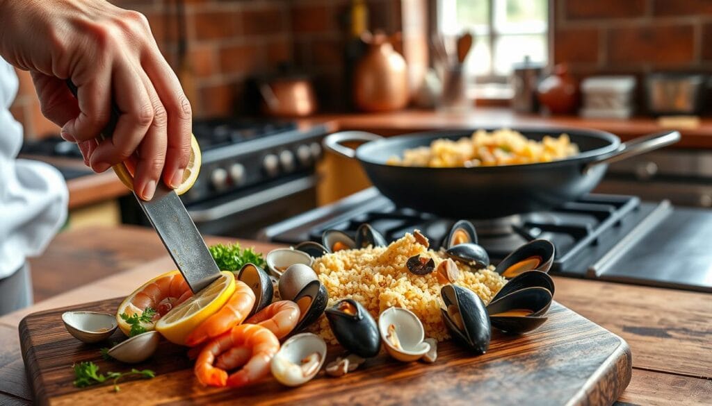 Seafood Paella Cooking Techniques Seafood Paella Cooking Techniques