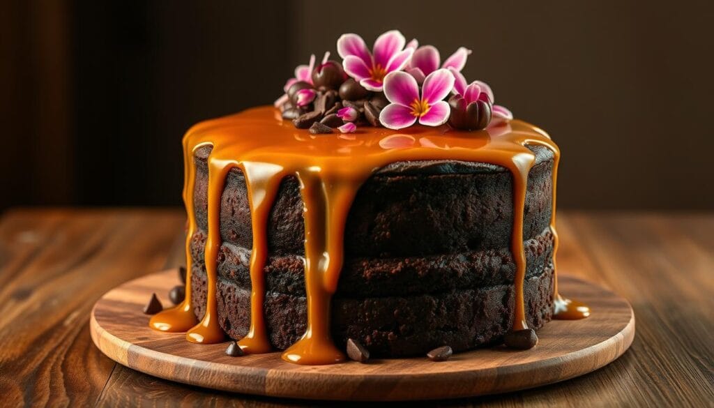 coffee caramel cake