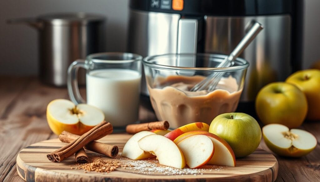 Air Fryer Apple Cake Ingredients Air Fryer Apple Cake Ingredients