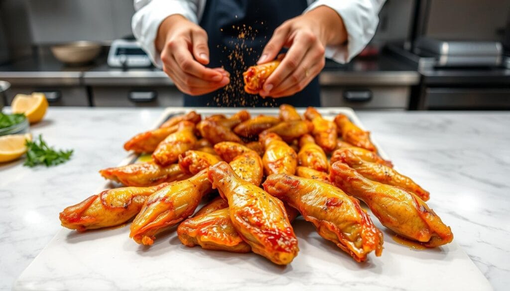 Crispy Baked Chicken Wings Preparation
