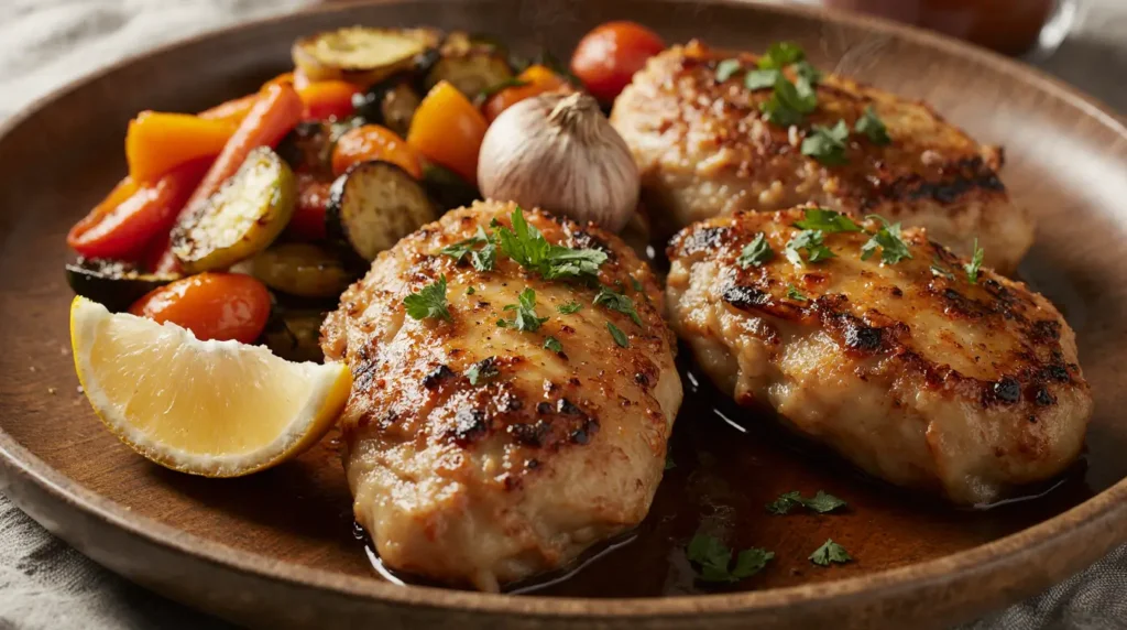Garlic Chicken Thighs