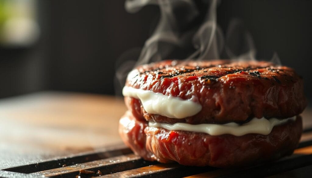 Grilled Burger with Mayo Technique Grilled Burger with Mayo Technique