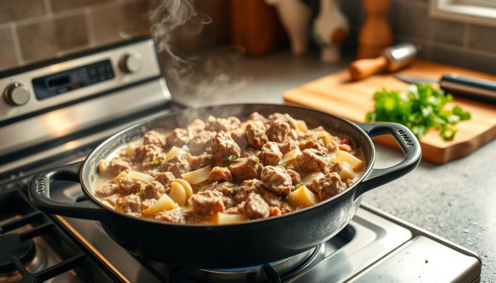 Homemade Ground Beef Stroganoff Cooking Tips Homemade Ground Beef Stroganoff Cooking Tips