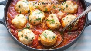 Lemon Chicken Ricotta Meatballs