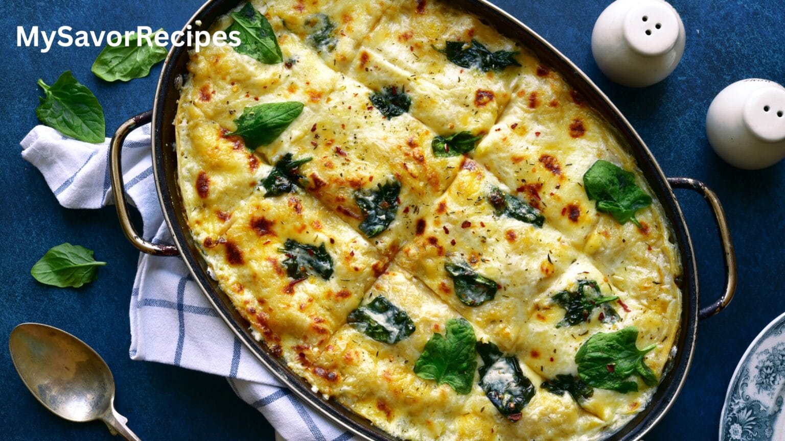 One Pot Cheesy Mushroom Spinach Beef Pasta