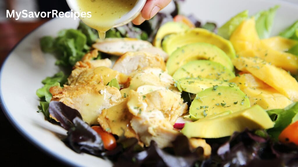 Cod Salad with Cucumber, Avocado & Mango