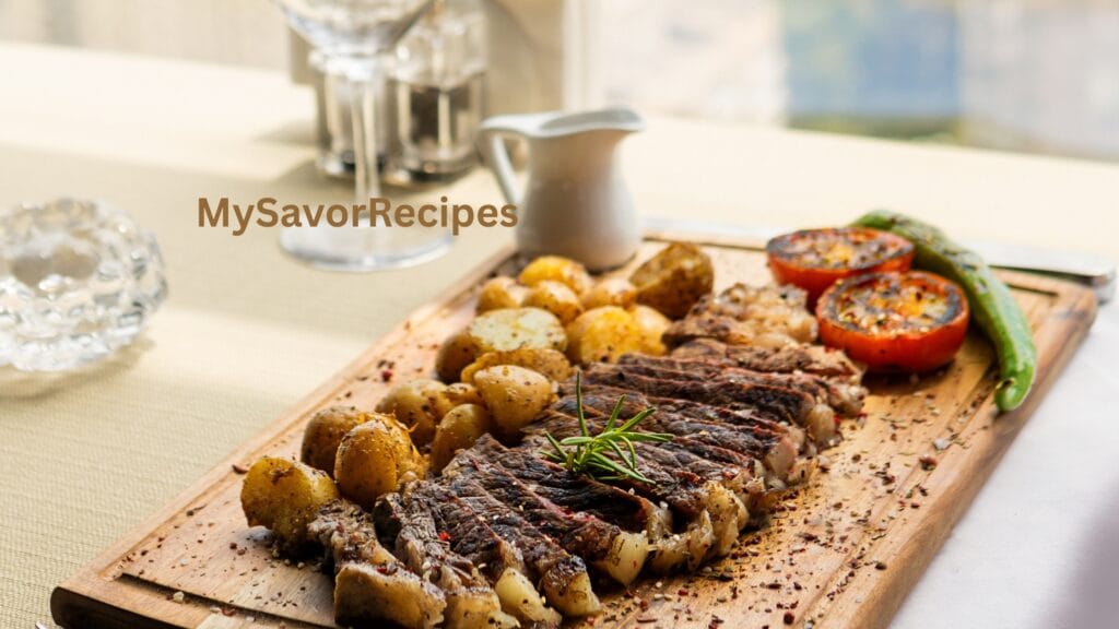 Garlic Steak and Potatoes