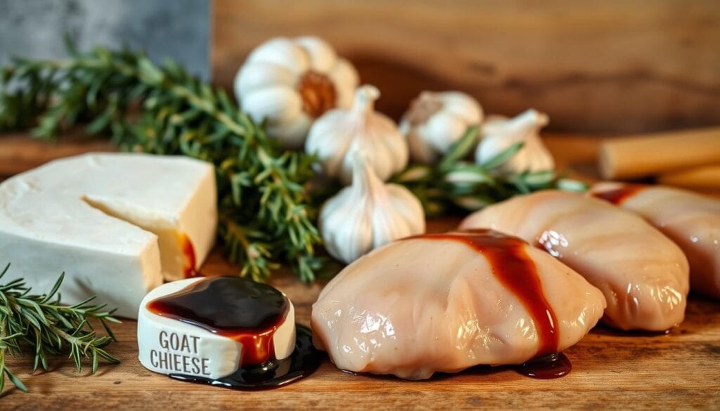 Balsamic Goat Cheese Chicken Ingredients Balsamic Goat Cheese Chicken Ingredients