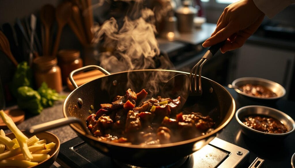 Beef in Black Bean Sauce Cooking Process Beef in Black Bean Sauce Cooking Process