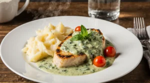 Chicken in Basil Cream