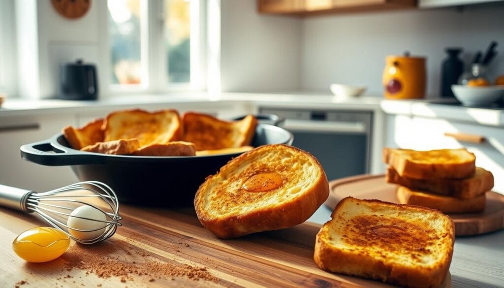 Fluffy French Toast Cooking Process Fluffy French Toast Cooking Process