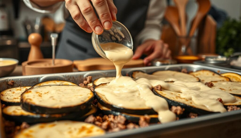 Greek Moussaka Preparation Steps Greek Moussaka Preparation Steps
