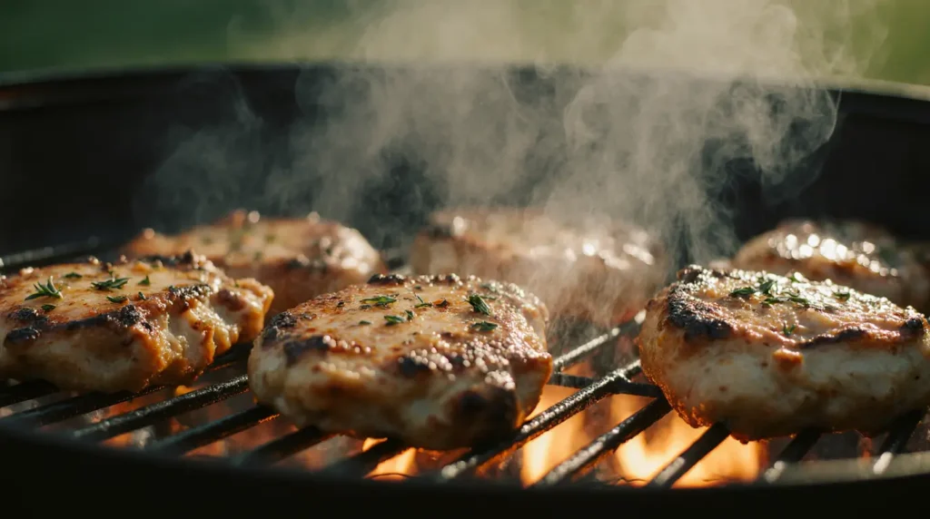 Grilled Chicken Thighs
