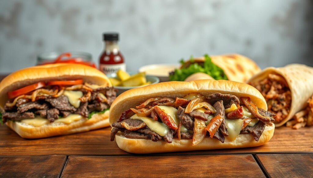 Philly Cheesesteak Sandwich Variations Philly Cheesesteak Sandwich Variations