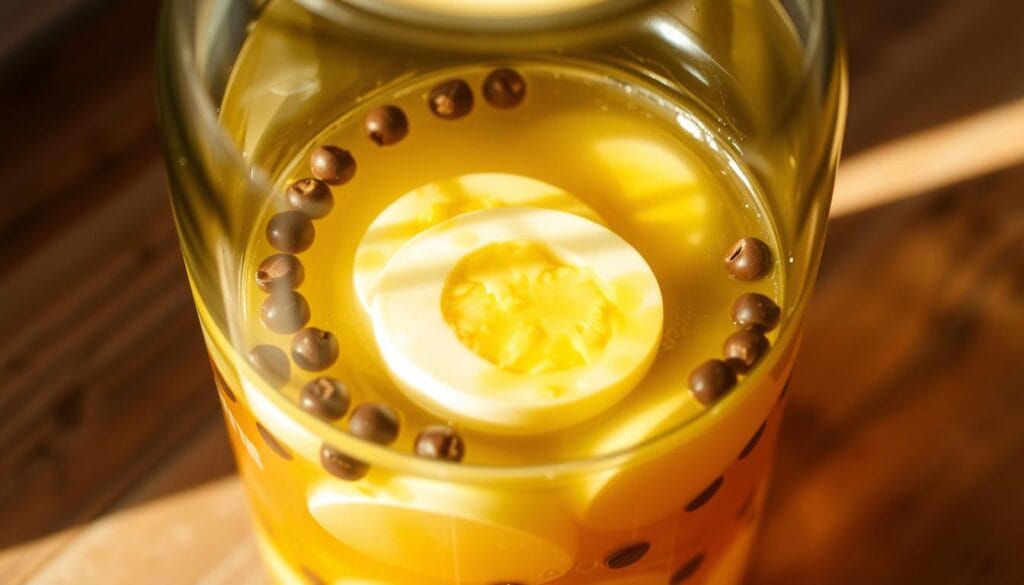 Pickled Egg Brine Preparation