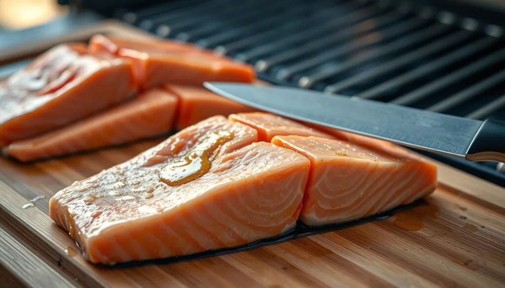 Salmon Steak Preparation Techniques