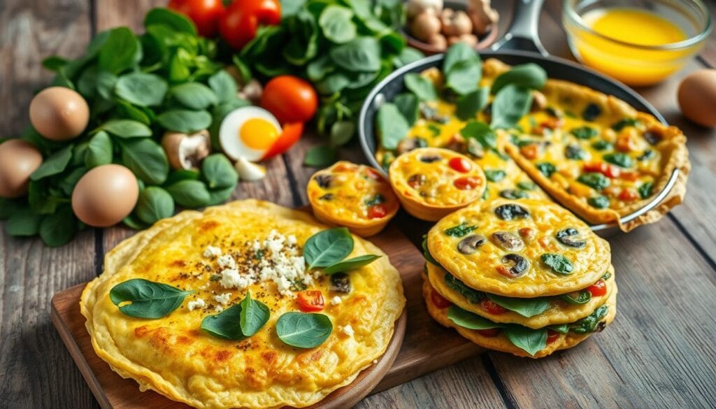 Spinach Omelet Variations Spinach Omelet Variations