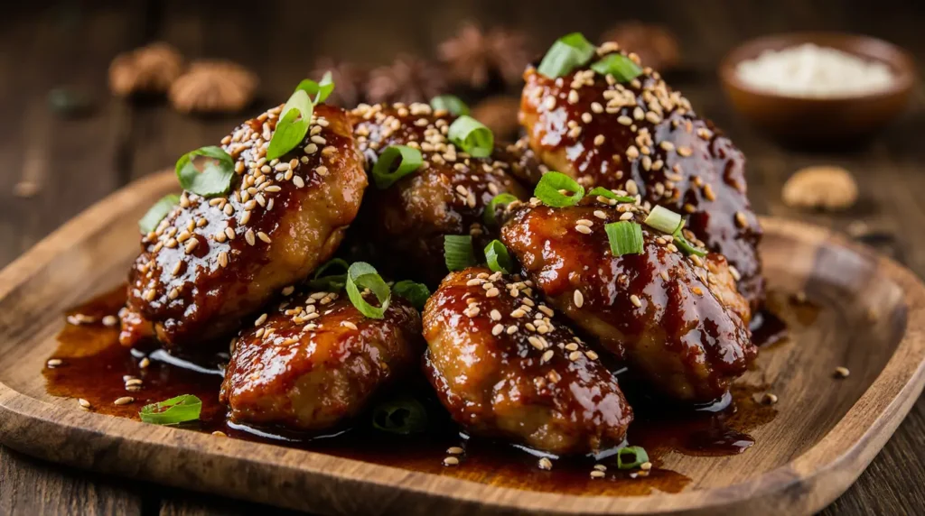 Sticky and Spicy Chicken